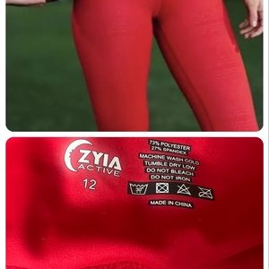 Zyia Red Viper leggings